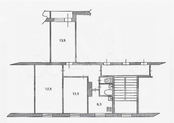 Продажа, квартира, 3к. Стойкости ул., 7, литера а